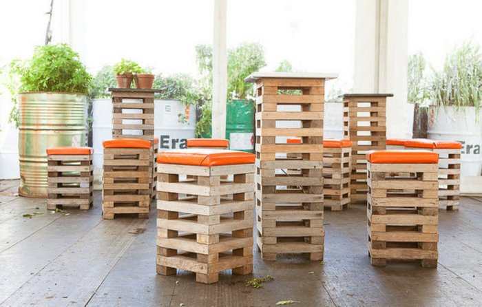 Pallet chairs