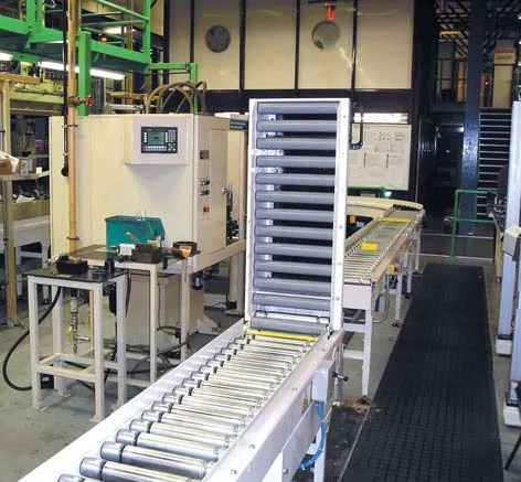 Cummins: powered roller conveyor assembly installation shown in the case study