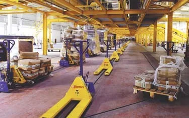 Logistics hub: connected storage and picking installation shown in the case study