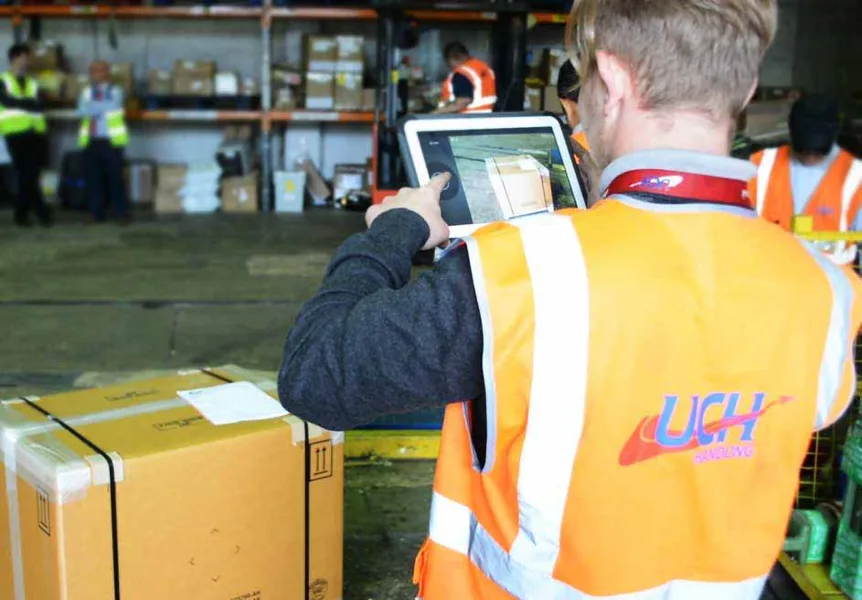 UCH Logistics: tailored K-Store WMS installation shown in the case study
